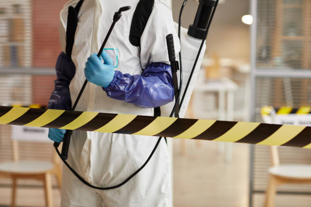 Professional Trauma Scene Cleanup technician working in Clayton, NC